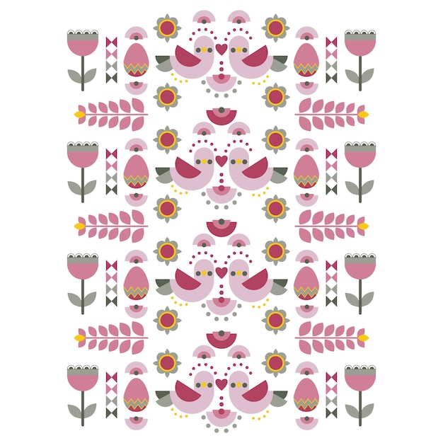 zestaw wzorów haftu